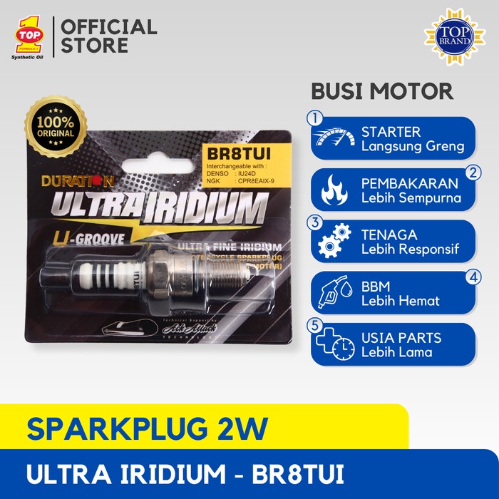 Busi Motor Iridium Br8Tui - Beat - Cbr - Jupiter Mx 135