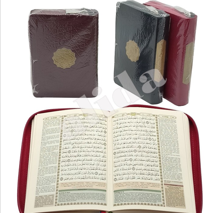 

Ready Al-Quran Tajwid Bukhara Ukuran A6, Alquran Syaamil Saku Resleting