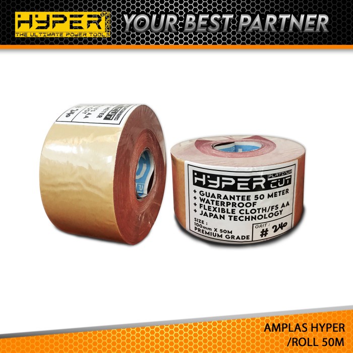 KERTAS PASIR AMPLAS KERTAS GOSOK HYPER #80 s.d #240