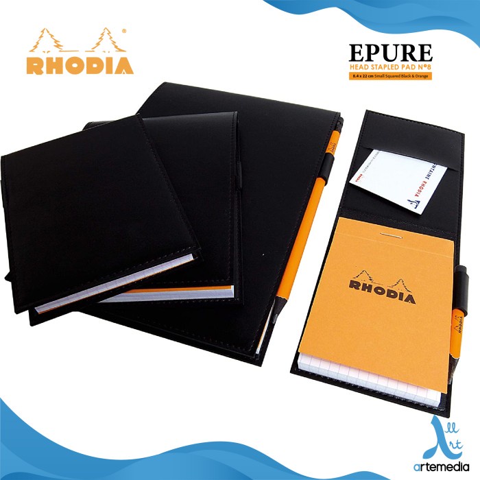 

Buku Catatan Rhodia Epure 8,4x22cm Head Stapled Pad N8 Notepad