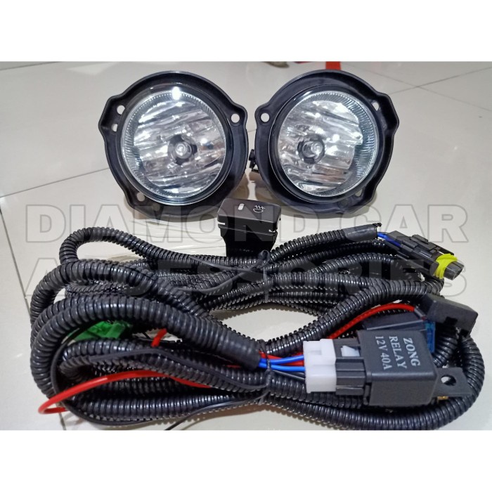 Unik Foglamp Fog Lamp Lampu Kabut Full Kaca Ayla Agya