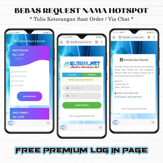 Paket alat wifi an GNET BTS ISP RT RW NET 200 user 30 KM