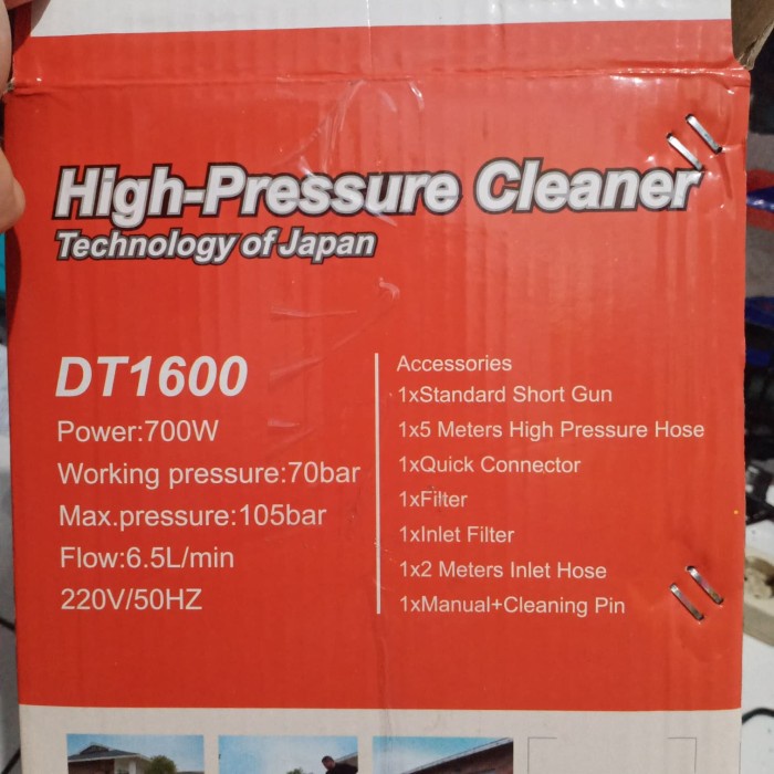 Herzliya Jet Cleaner Double Thunder 1600