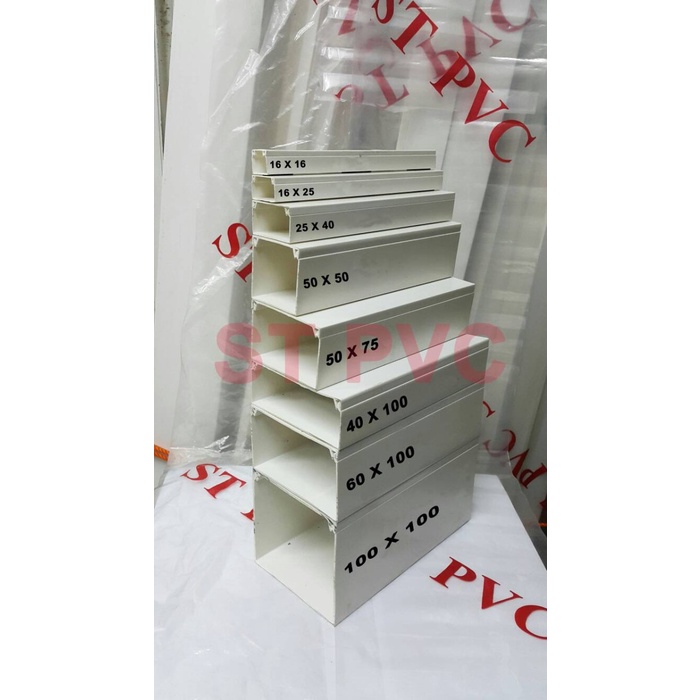 HOT SALE kabel duct / trunking 50x100