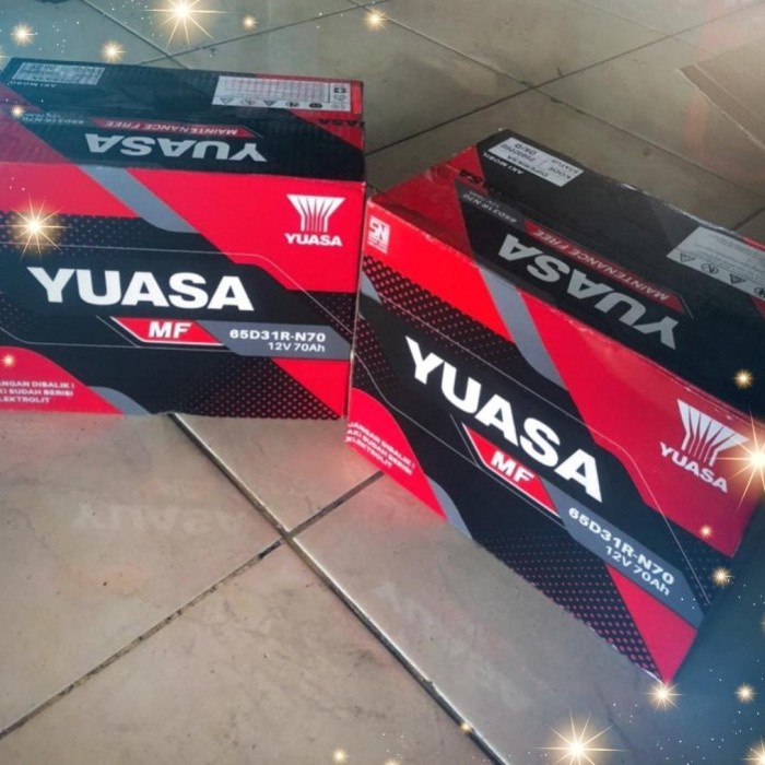 Aki Kering Yuasa Mf N70 12V 70Ah (Mobil L300 Dan Pajero )