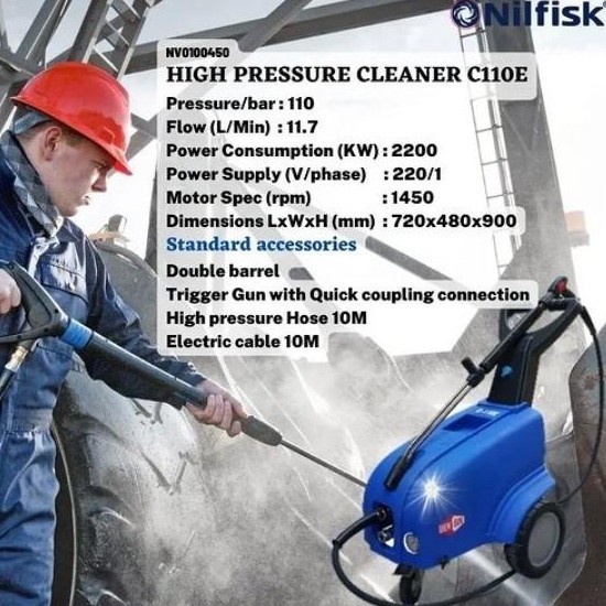 Netanya Nilfisk High Pressure Cleaner C110E Best