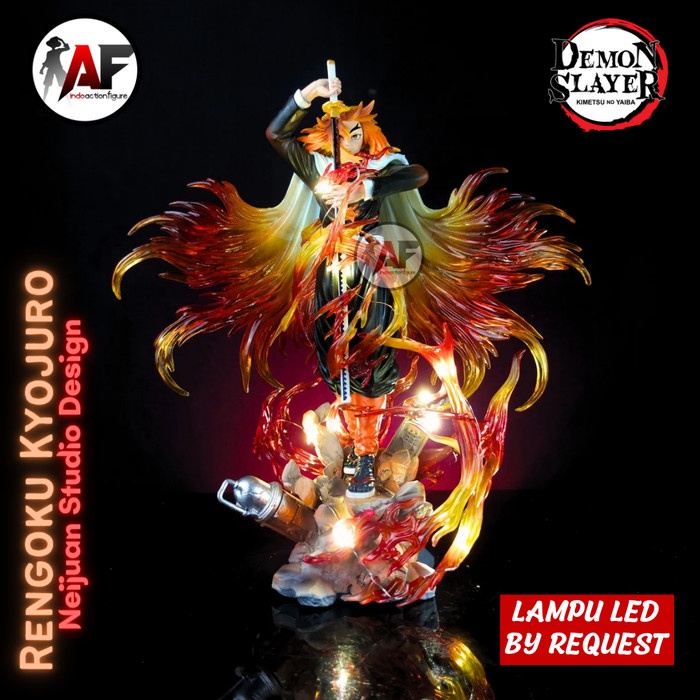 Statue Demon Slayer Rengoku Kyojuro Standing Neijuan Studio Design Recast