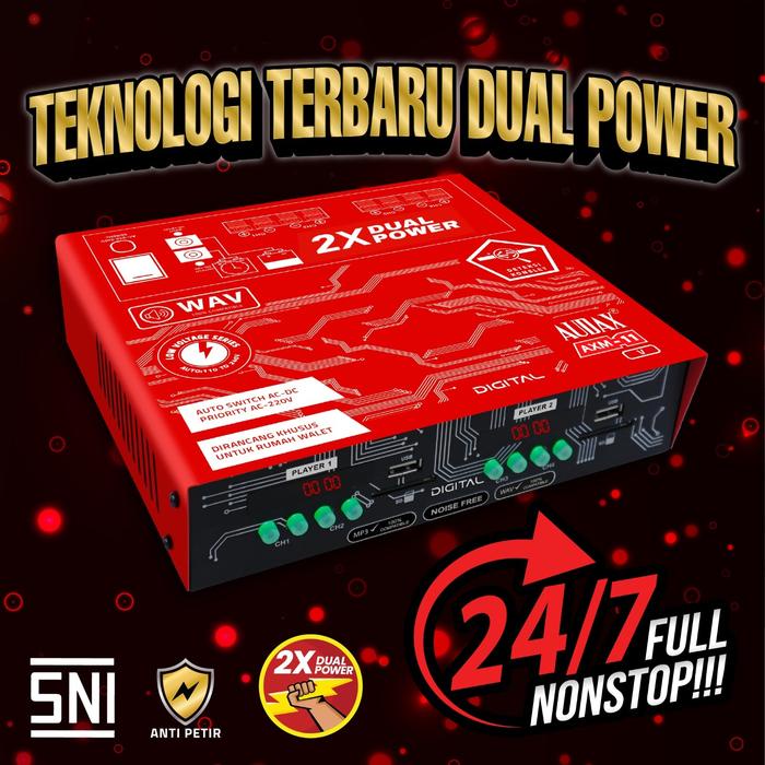 Amplifier Mesin Walet Audax Axm11 / Axm 11 Versi Terbaru Best Seller