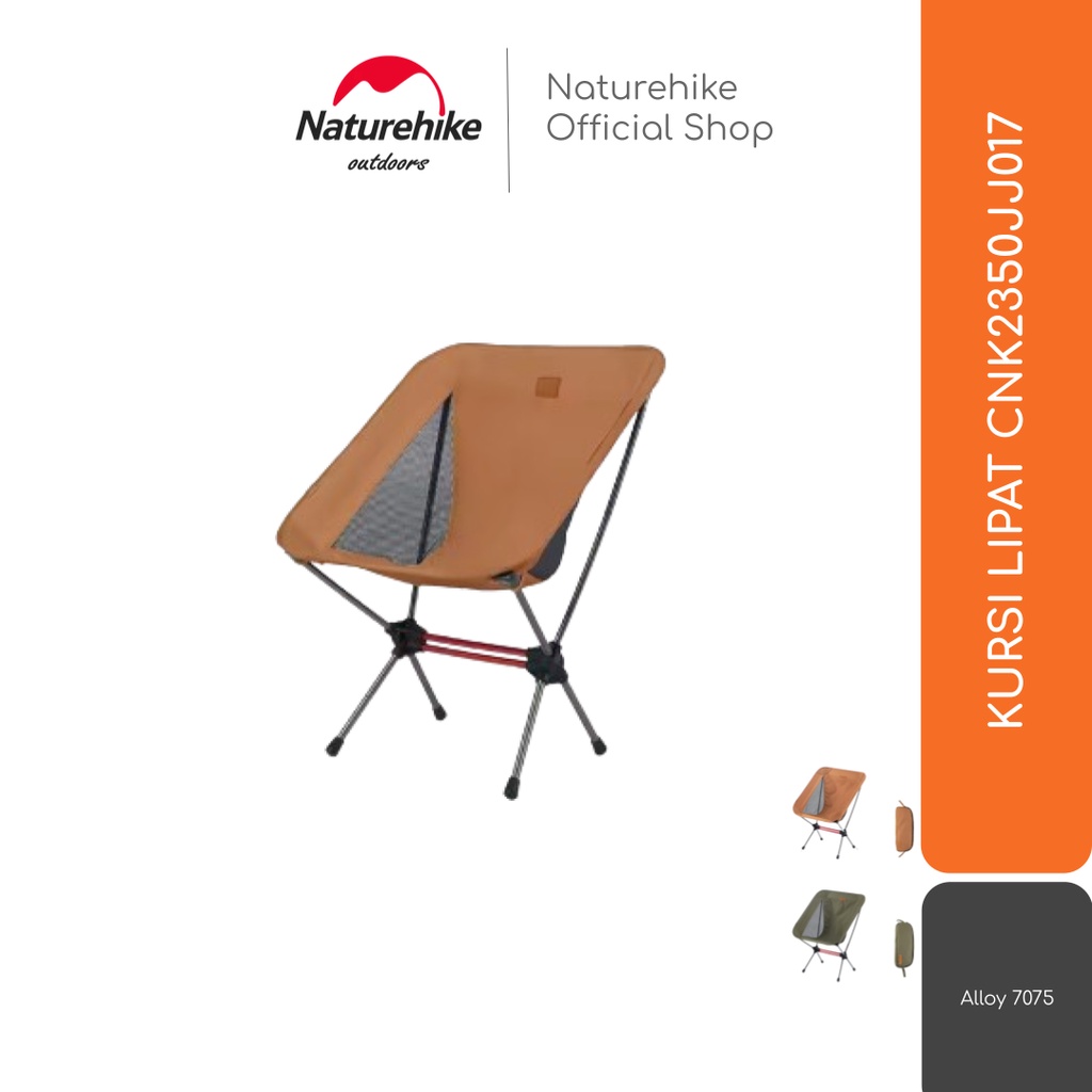 KURSI LIPAT OUTDOOR CAMPING / MANCING PORTABLE L01 NATUREHIKE CNK2350JJ017