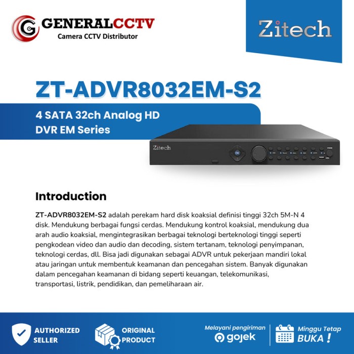 DVR 32 ANNEL TURBO HD 5MP AHD-TVI-CVI-CVBS