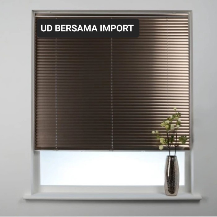 tirai krey gulung alunium blind gorden outdoor indoor