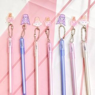 

Mss-(Cod) Pulpen Lucu Aesthetic Pen Gantungan Motif Kartun Bolpoint Karakter Pena Gel Bolpen Unik