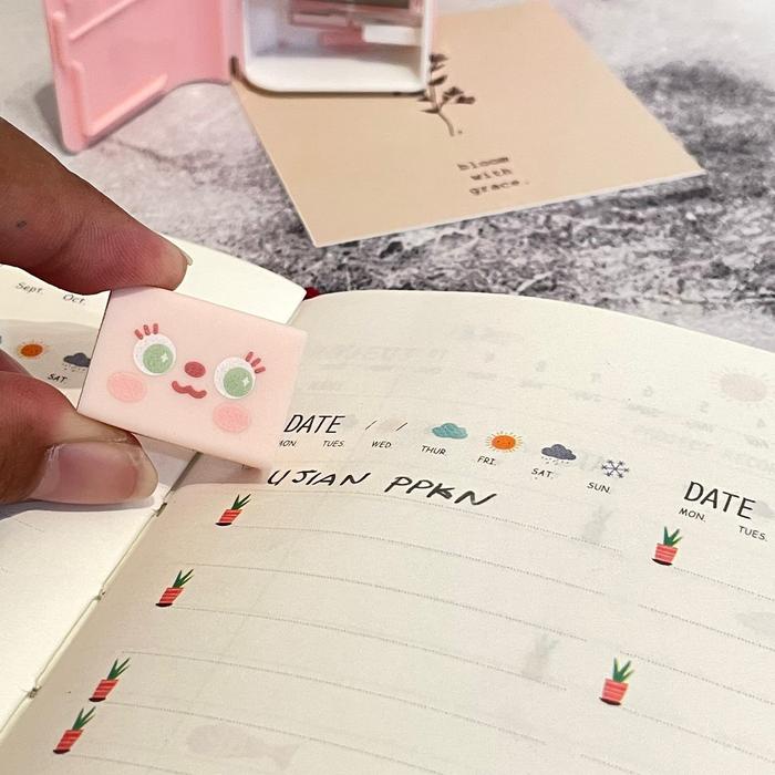 

Rautan Dan Penghapus Pensil Joyko Bentuk Buku Warna Warni Er-131 Pencil Sharpener Joyko Rainbow