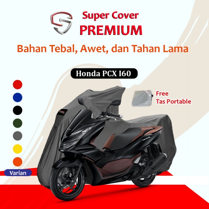 Sarung Motor PCX 160 / Cover Motor / Penutup Motor Premium Waterproof