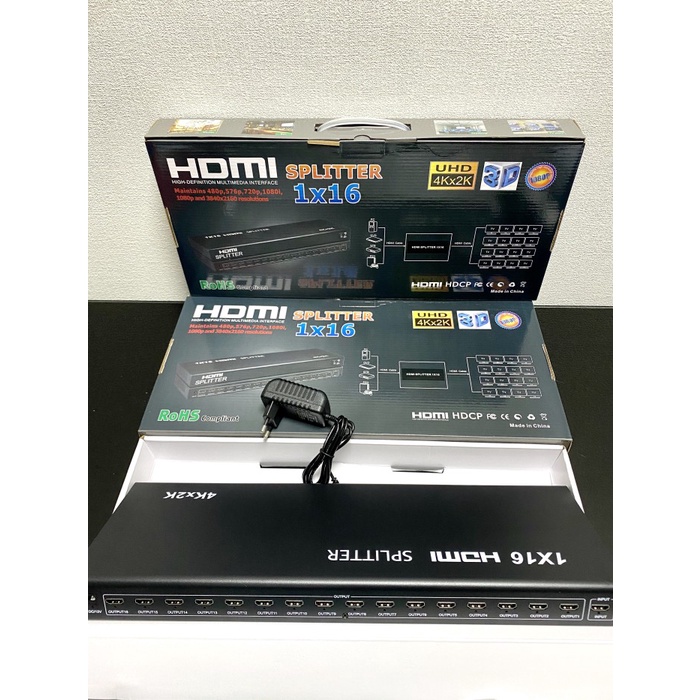 TERLARIS HDMI SPLITTER 16 port / HDMI Splitter 16port 1080p full HD 1-16