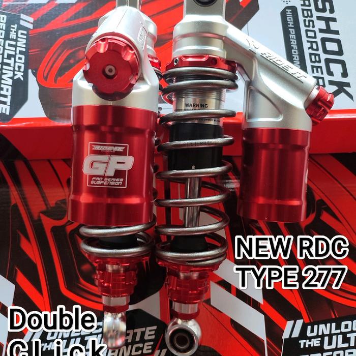 Skok Shock Shockbreaker Ride it GP 277 RDC Double Click Fungsi Rebound Ukuran 280 320 340 Motorcycle