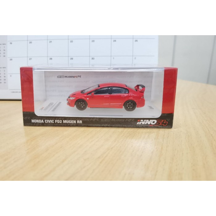 Inno64 Honda Civic FD2 Mugen RR Red