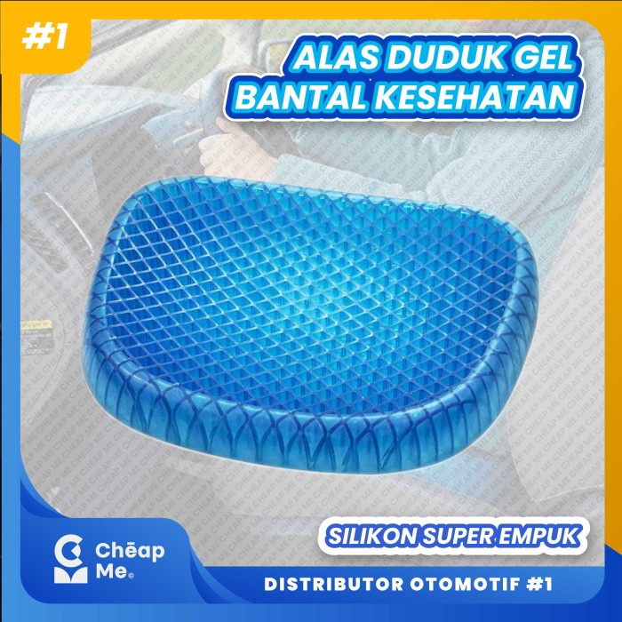 Bantal Kesehatan Anti Wasir Ambeien / Alas Duduk Gel Dingin Anti Wasir