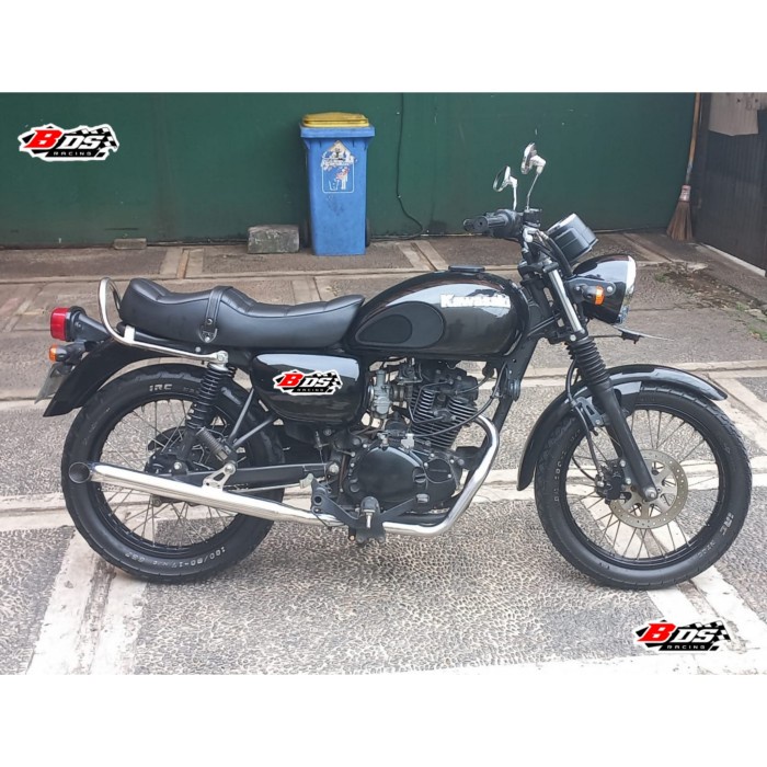 Knalpot Bambu Runcing Freeflow Kawasaki W175 Fullsystem