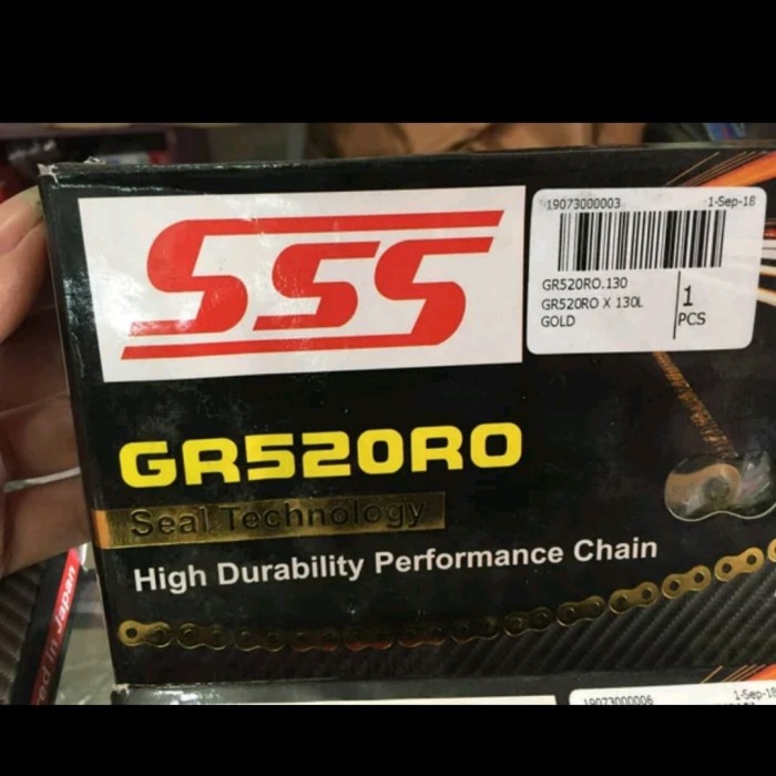 Rantai 520 O Ring Rantai Sss 520 Oring Gr520Ro 120 L