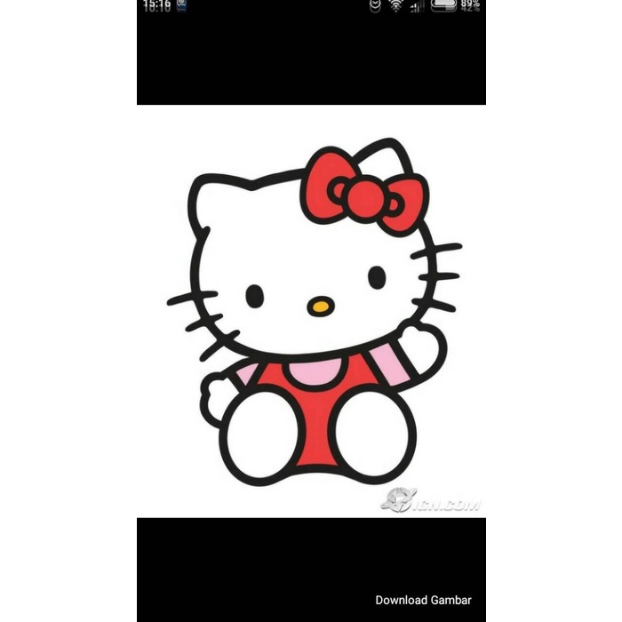 Roll Cat motif Hello Kitty