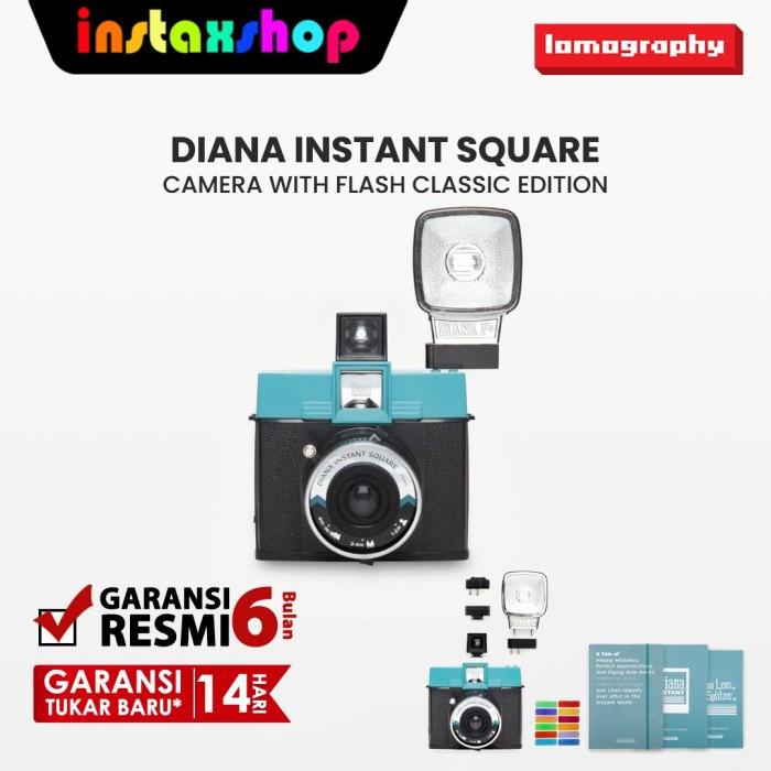HOT SALE Lomography Diana Instant Square Camera with Flash Classic Edition