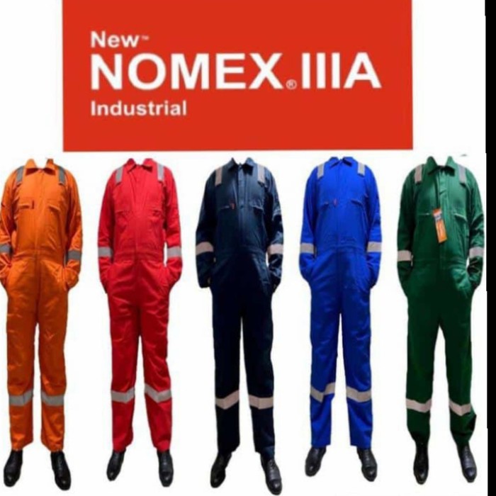 Wearpack Coverall New Nomex Iiia Scotligh 3M 4,5 - 6 Oz Original Promo