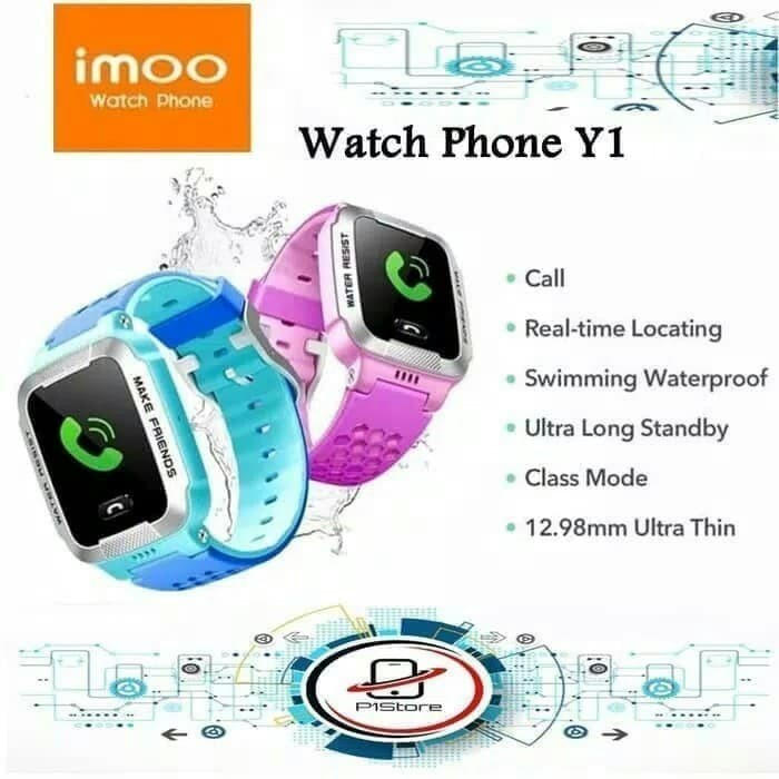 JAM TANGAN ANAK IMOO (WATCH PHONE) Y1 IMOO GARANSI RESMI SEIN -