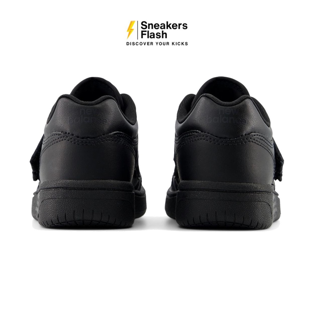 NEW BALANCE Kids 550 Strap Triple Black Sepatu Sneakers Anak - PHB550BB - Size 28.5