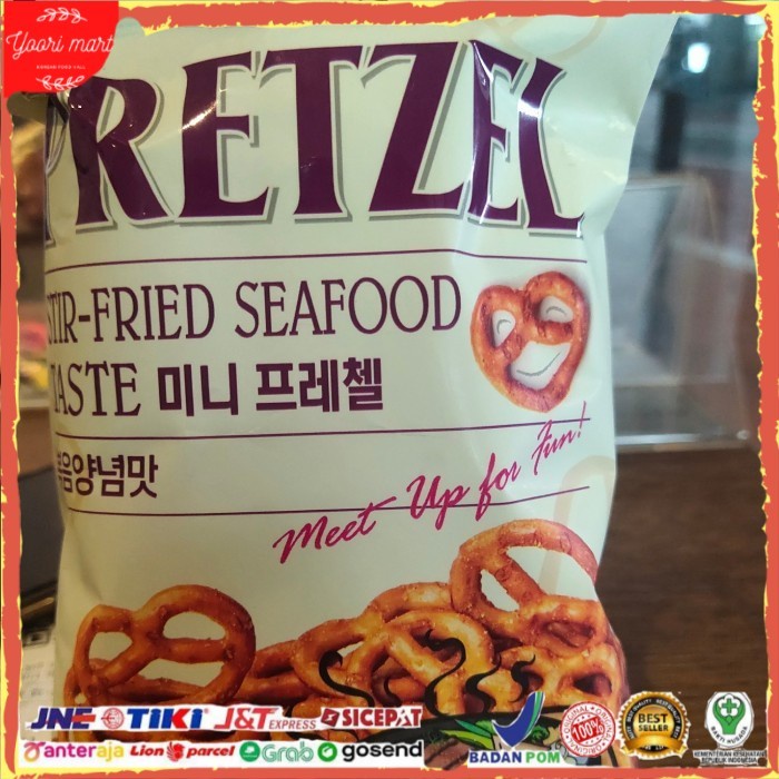 

Biuit Pretzel Eafoodamjin Pretzel Tirfried Eafood Tate 85Gram