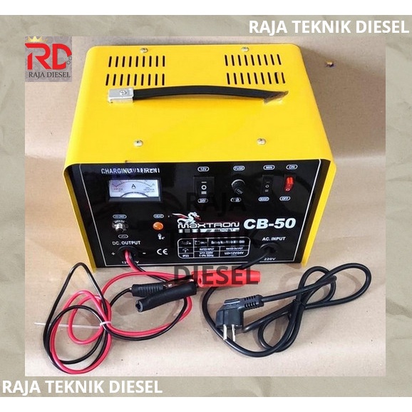Ready Battery Charger Aki Mobil Motor 50 A CB 50 Single Phase 220 volt Pengisi Daya Aki 50 Ampere 1