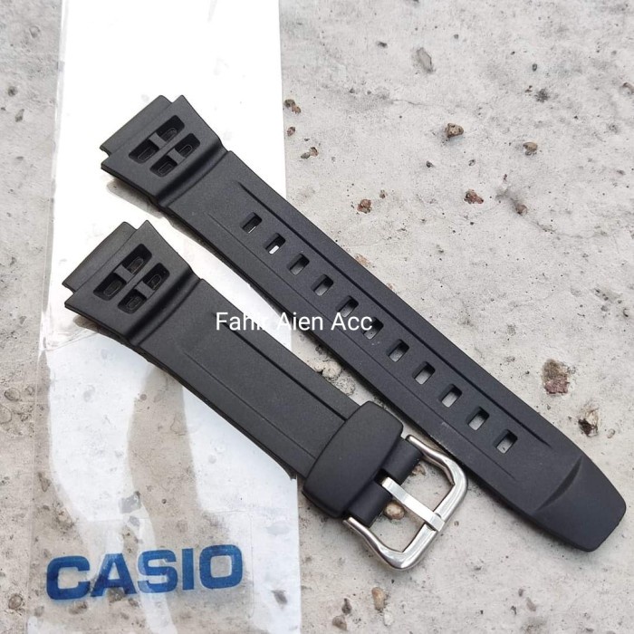 Strap Tali Jam Casio Aqs800W Aq-S800W Rubber Karet Talijam Ready