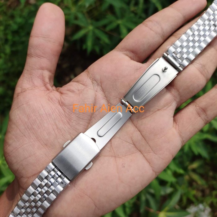 Strap Tali Jam Rantai Seiko 18Mm 20Mm Stainless Steel New