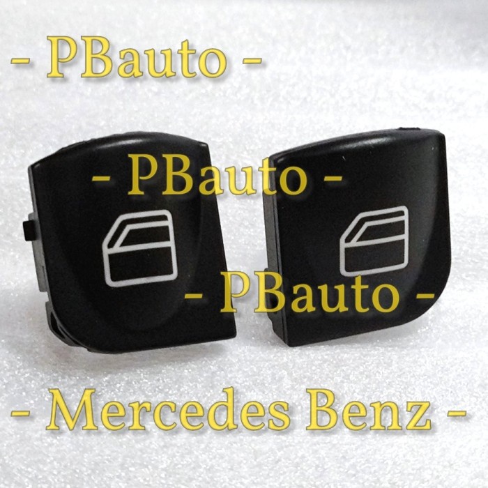 Knob Power Window w203 (2pcs) / Tombol Switch Power Window w203 Mercy