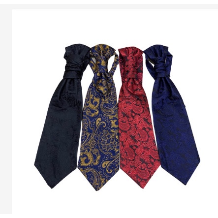 TERLARIS Dasi Ascot Tie ASCOT / CRAVAT TIE MAROON