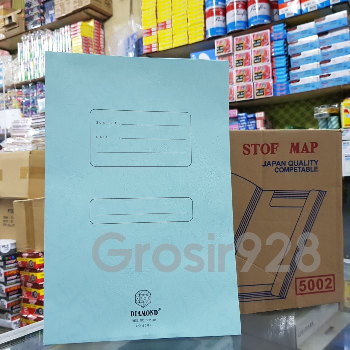 

TERBARU Stopmap / Map Folder Folio Diamond 5002 Biru (isi 50 lembar)