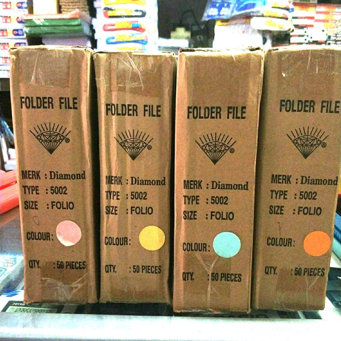 

TERBARU Map Kertas Type 5002 Diamond ( isi 50 pcs )