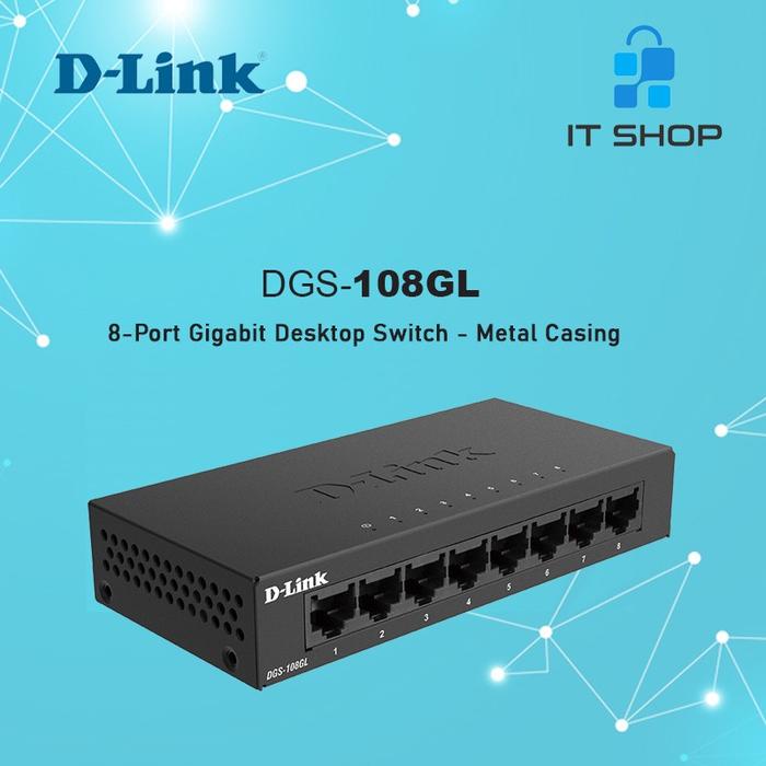 D-Link Swit Hub DGS-108