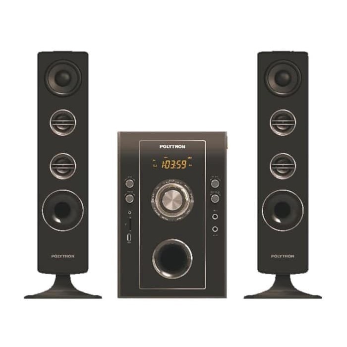 POLYTRON PMA 9506 Speaker Aktif Multimedia Bluetooth PMA9506 Remote