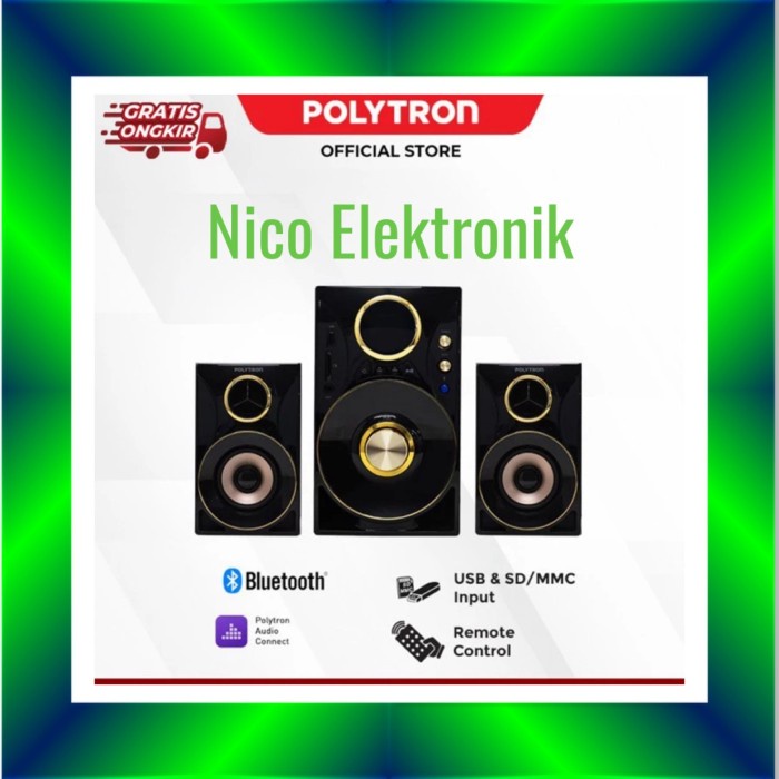 Polytron PMA 9310 Speaker Active with bluetooth Salon Speker aktif