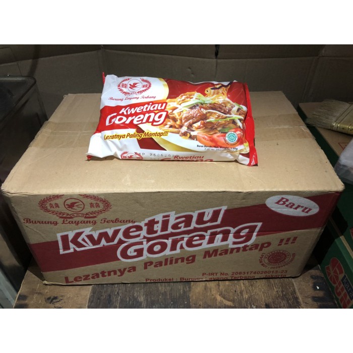 

HOT SALE! Kwetiau Goreng Cap Burung Layang 1 dus isi 20pc