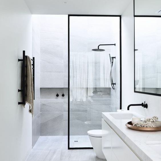 PROMO kaca kamar mandi kaca shower penyekat shower sekat kamar mandi