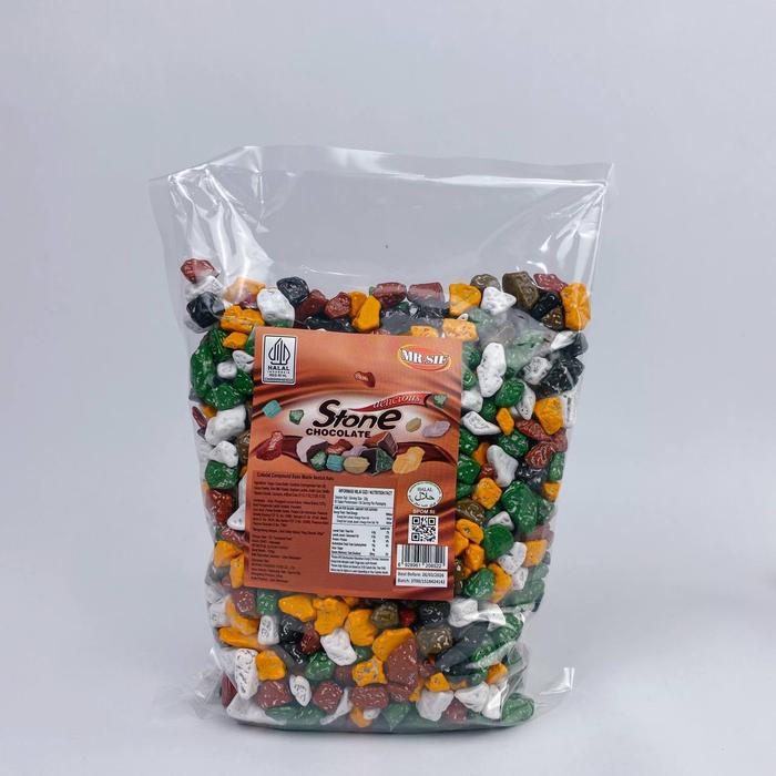 

terbaru !!! coklat kerikil 1000 gram mr. sif best quality oleh oleh haji dan umroh - food, chocolate