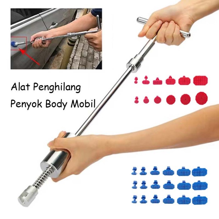 30pcs Alat Penghilang Penyok Mobil Penarik Body Mobil Penyok Universal Penarik Penyok Mobil For