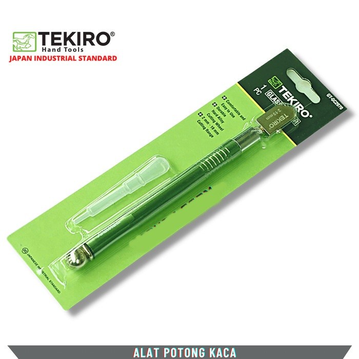 TEKIRO PISAU KACA / ALAT PEMOTONG KACA / GLASS CUTTER KODE 1228