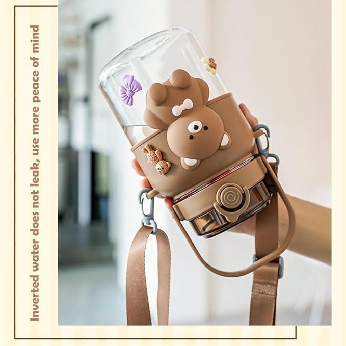 BOTOL MINUM ANAK KARAKTER BERUAG / BOTOL MINUM BERUANG VIRAL 1100 ML / BERUANG/BOROL BERUANG / BOTOL