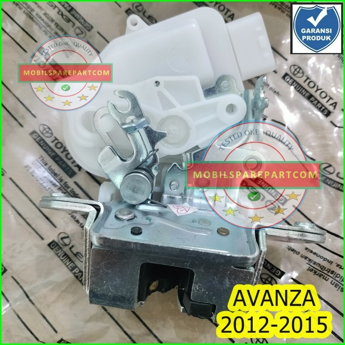 Door Lock Pintu Bagasi Belakang Toyota All New Avanza 2012 2013 2014 2015 Asli 100%