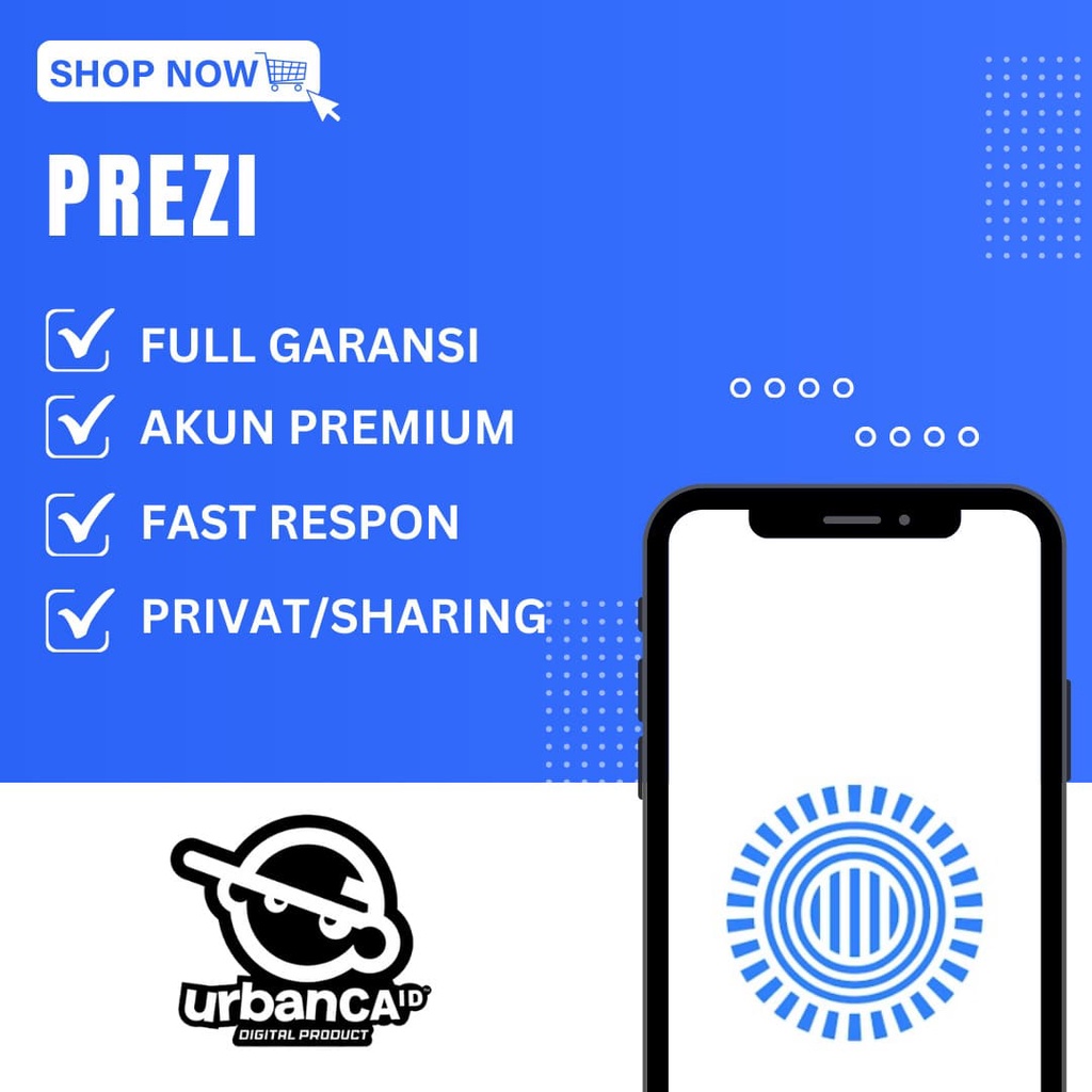 Prezi Premium 1 Tahun Private Akun ( Standard, Plus, Business )