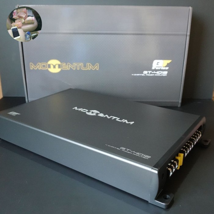 BISA GOSEND POWER MOMENTUM GT 4012 AMPLIFIER MOMENTUM GT-4012 BERKUALITAS