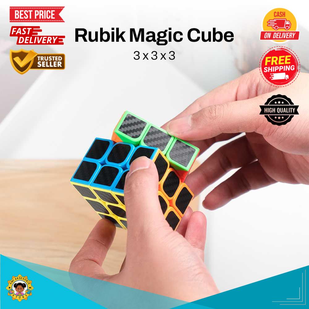 BEST SELLER Mainan Kubus Rubik Magic Cube 3 x 3 x 3 - 100% ORIGINAL